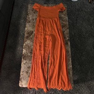 Orange jumpsuit